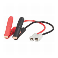 Anderson SB50 to Insulated Battery Clamp Cable
