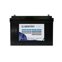 Sentry 12v 125ahr LiFePO4 Deep Cycle Battery with Bluetooth