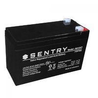 Sentry 12v 7ahr Sealed AGM Battery (F1)