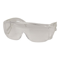 Wrap-Around Clear Safety Glasses