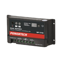 Powertech 12-24v 10a Dual Battery PWM Solar Charger Controller