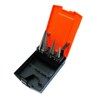 SP Tools 3 Piece Quality Step Drill Set