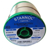 Stannol SN96/AG4 Arax Solderwire 1.6mm (500g)