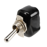 SPST Sealed Metal Toggle Switch - Pre Wired