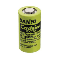 Sanyo Sub C 1.2v 1800mah Ni-CD (No Tabs)
