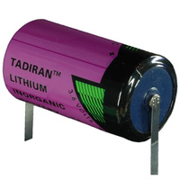 Tadiran 1/2AA 3.6V 1200MAH Lithium Battery (Tabs)