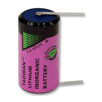 Tadiran D Size 3.6V 19AH Lithium Battery (Tabs)