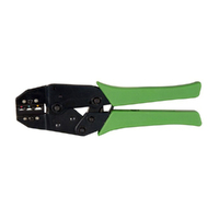 Heavy Duty Ratchet Crimping Tool For Insulated Terminals GRN