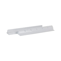 White ABS Solar Panel Spoiler Mounting Brackets (2 Pack)