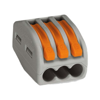 Wago 222 Three Way Splice Terminal Block