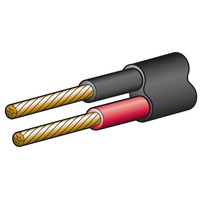 Twin Core / Twin Sheath Multipurpose Electrical Cable Roll - 15a 100m