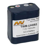 Uniden UH053 7.2v 700mah NiCD Aftermarket Battery Module