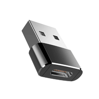 Male USB Type-A to Female USB Type-C Mini Converter