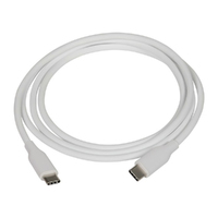 Silicone USB Type-C to USB Type-C Cable 1.2m White
