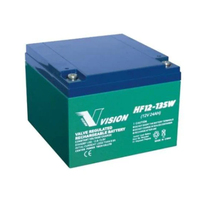 Vision 12v 24ahr 135w High Discharge AGM Sealed Lead Acid Battery