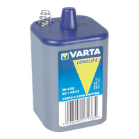 Varta Longlife Zinc Chloride 6v Lantern Battery