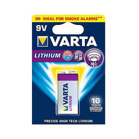 Varta Ultra Lithium 9v Battery