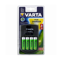 Varta 6 Hour AA and AAA Battery Charger and Four AA Battery Package (5726)