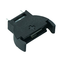 Vertical PCB CR2032 Button Cell Battery Holder