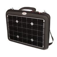 Voltaic Generator 18w Solar Charger Briefcase and 20ahr Power Bank