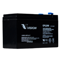 Vision CM Series 12v 9ahr AGM Battery F2