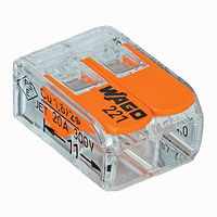 Wago 221 Two Way Compact Connector