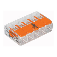 Wago 221 Five Way Compact Connector