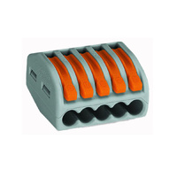 Wago 222 Five Way Splice Terminal Block