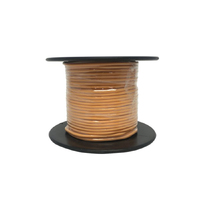 Orange Light Duty Hook-up Wire 25mm Roll