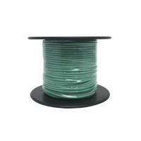 Green Light Duty Hook-up Wire 25mm Roll