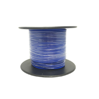 Blue Light Duty Hook-up Wire 25mm Roll