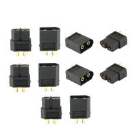 Black XT60 Connectors (5 Pairs)