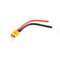 XT60 10cm 12awg Female Bare Wire Lead