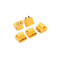 XT60 Male Connector with 5mm Mounting Whole (5 Pieces)
