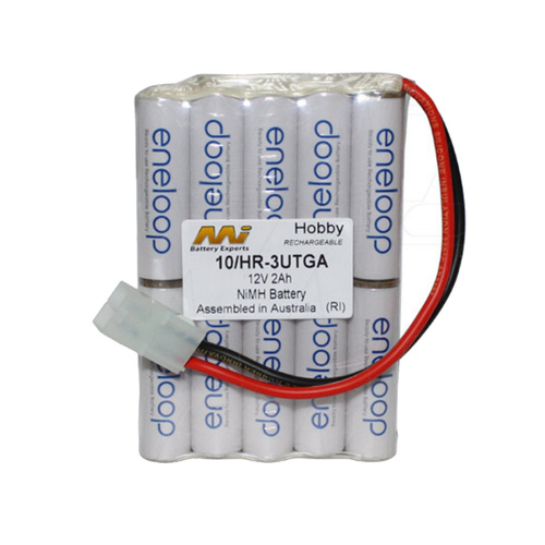 Panasonic Eneloop 12v 2000mah Flat Battery Pack