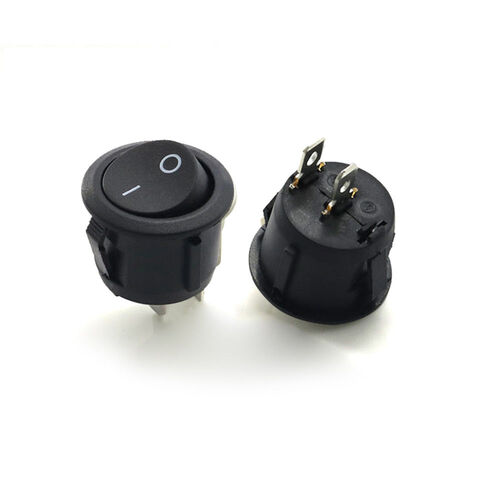 12v Round Rocker On/Off Switch