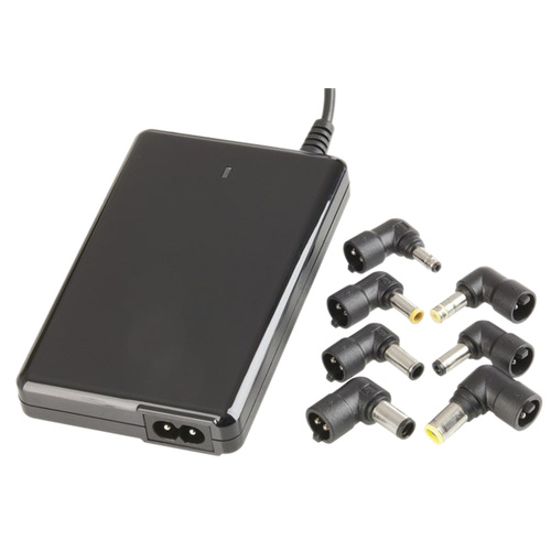 Slimline 120w 19v DC Universal Laptop Power Supply With 7 Adaptors