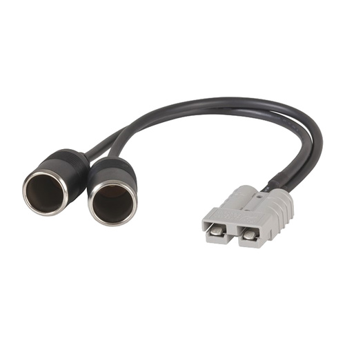 Anderson SB50 Two Cigarette Lighter Female Socket Cable