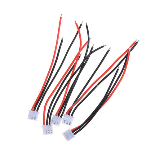 JST-XH 2s 3 Pin Balance Female Connector Bare Wire (5 Pack)