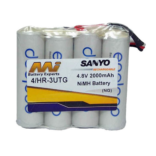 Sanyo Eneloop 4.8v 2000mah Flat NiMh Battery Pack
