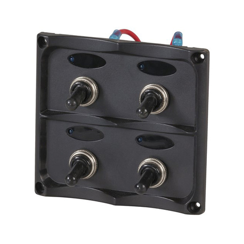 4 Way Switch Panel with LED Indicator