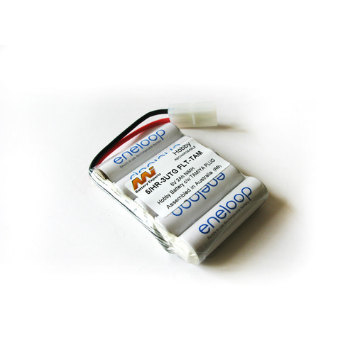 Sanyo Eneloop 6v 2000mah Flat NiMh Battery Pack