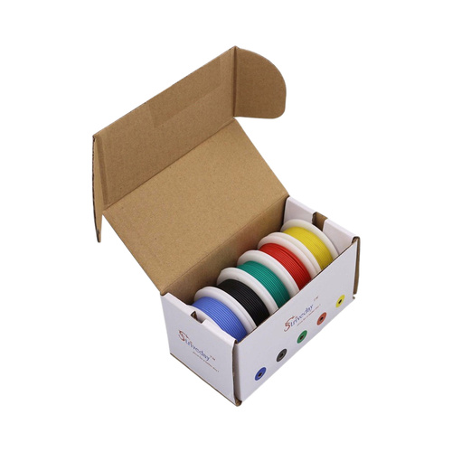 Handy 5 Colour 10m Hook Up Wire Dispenser Box