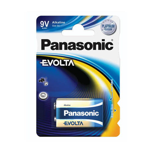 Panasonic Evolta Alkaline 9v (1 Pack)