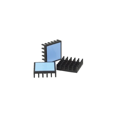 Aluminium 21x21 Mini Heatsink With Thermal Adhesive