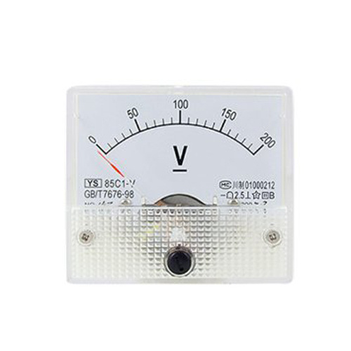Analogue Voltmeter (DC) 0-200 Volts