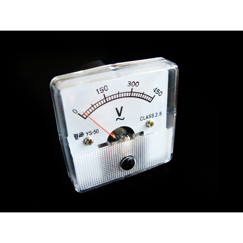 Analogue Voltmeter (AC) 0-450 Volts