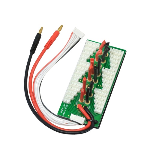 DIY Parallel Charging Board for 2-6s Batteries with Bare Leads