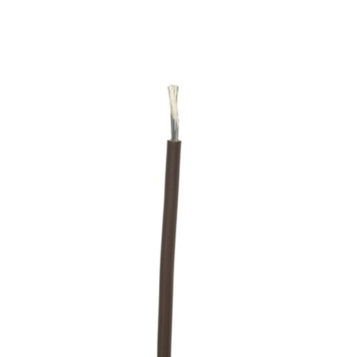 Hook Up Wire 10a 17AWG Brown (100m)