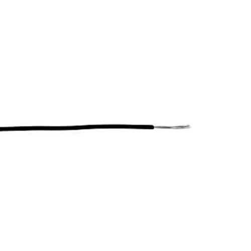 Light Duty Flexible 25AWG Black Hook Up Wire (100m)
